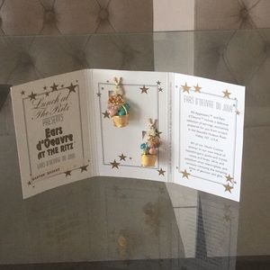 Lunch at The Ritz “Easter Basket” Earrings